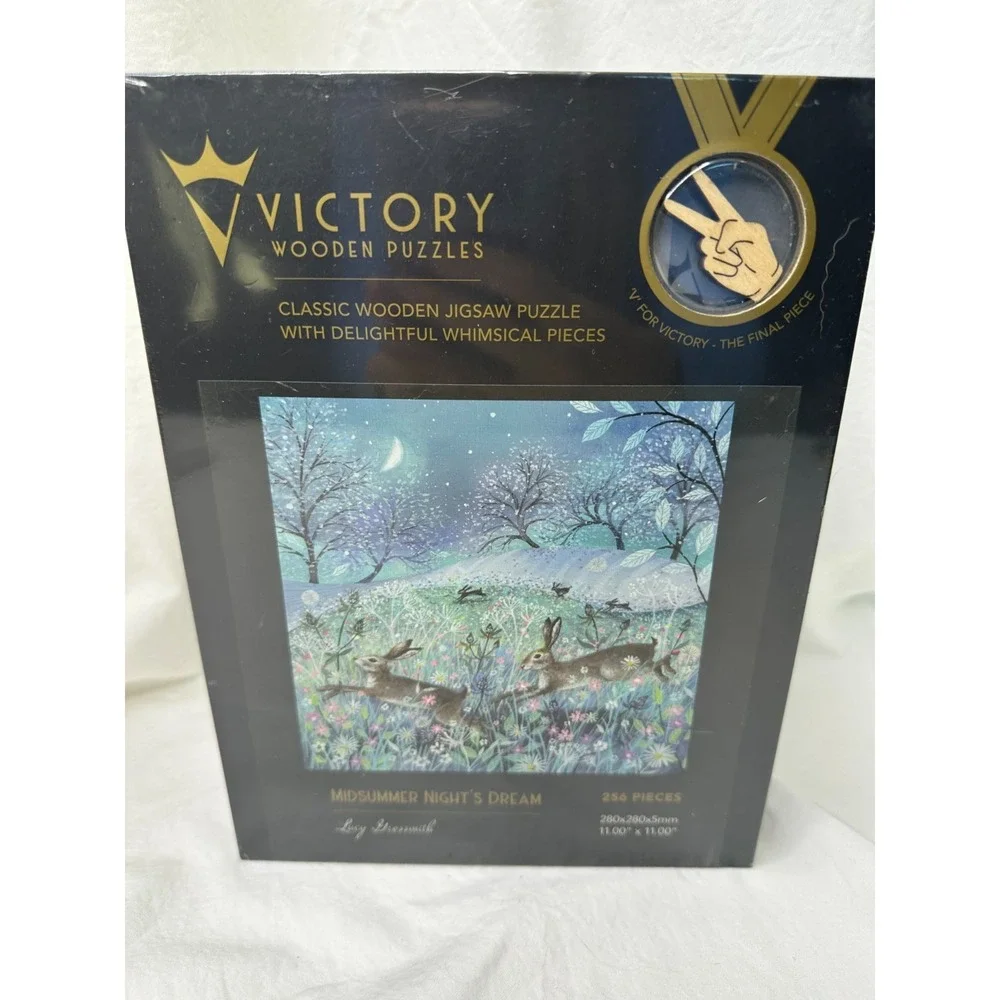 NEW Victory Wooden Puzzle Midsummer Nights Dream Sealed 256 PC